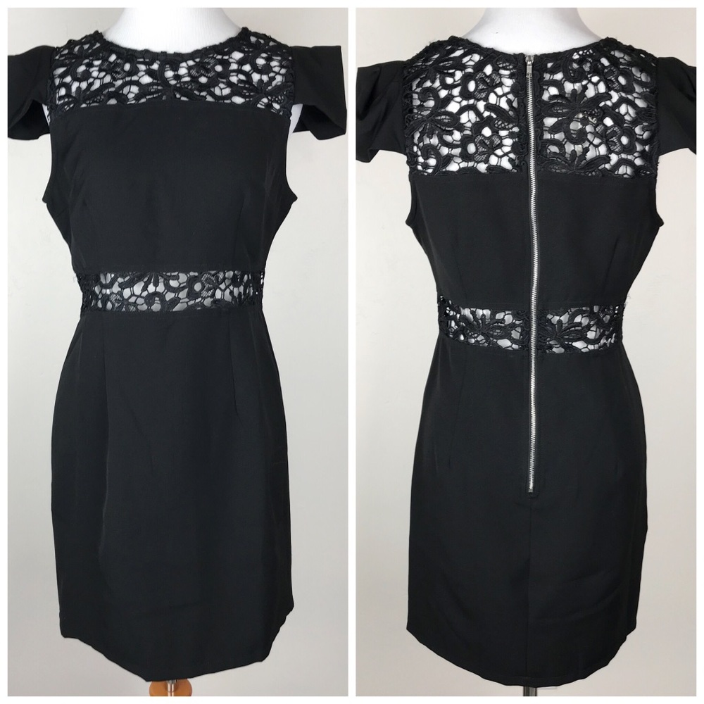Angel Biba Black Lace Dress NEW